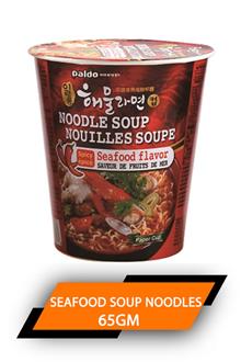Paldo Seafood Soup Noodles Cup 65gm